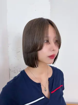ショート stud.所属・髪質改善/韓国ヘア yunaのヘアスタイル