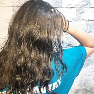 セミロング カラー AUBE HAIRazul吉祥寺所属・綺麗な髪質にしたい方 限定🌈清水 祥のヘアスタイル