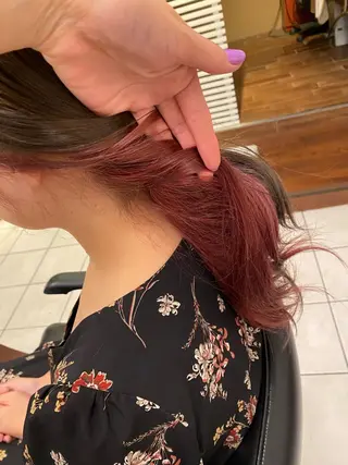 ロング カラー force hair所属・🫧富田 苑実🫧のヘアスタイル