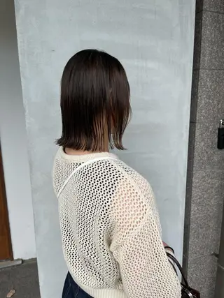 ミディアム Leyシェアサロン所属・中井亜未/ 姫路ボブのヘアスタイル