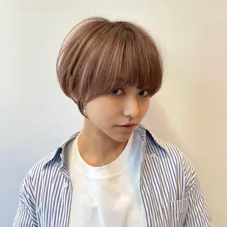 ショート カラー mee.浦和店所属・浦和指名率No.1 ショート特化美容師のヘアスタイル