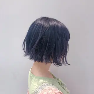 ミディアム 似合わせ艶髪カラー ❤️ハダユミのヘアスタイル