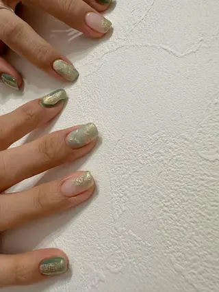 ネイル kiii.__ ✴︎*のネイルデザイン