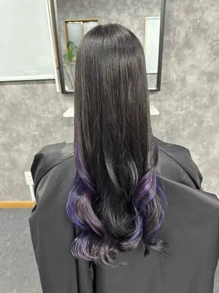 ロング 渡邊 良のヘアスタイル