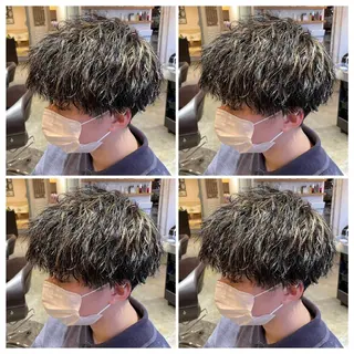 パーマ メンズ 💎髪質改善／艶髪 荻原💎のヘアスタイル