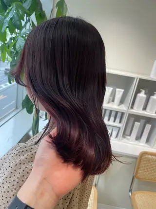 ミディアム 🩰ニシムラヒカリ 半個室salon♡*のヘアスタイル