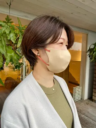 ショート BELLA阿部野 TOMOMIのヘアスタイル