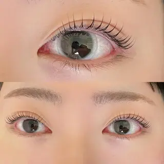 マツエク・マツパ アイブロウ pour voursのマツエク・マツパデザイン