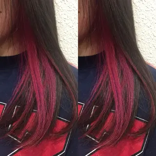 ロング カラー パーマ ヘアアレンジ メンズ キッズ ネイル マツエク・マツパ 新宿/髪質改善/ 美髪矯正✨浅江通友のヘアスタイル