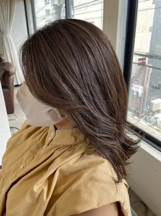 カラー 前田リサコ🌹 ✨艶髪職人のヘアスタイル