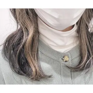 ミディアム カラー ヘアアレンジ 髪質改善サロン🍃 AIRI のヘアスタイル