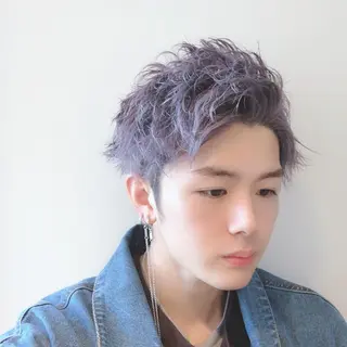ショート メンズ EARTH志木/佐藤 氷河のヘアスタイル