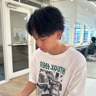 パーマ メンズ 《メンズ特化》 金森翔也のヘアスタイル