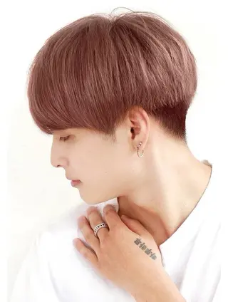 ショート カラー 艶髪⭐️白髪ぼかし ⭐️田玉裕樹のヘアスタイル