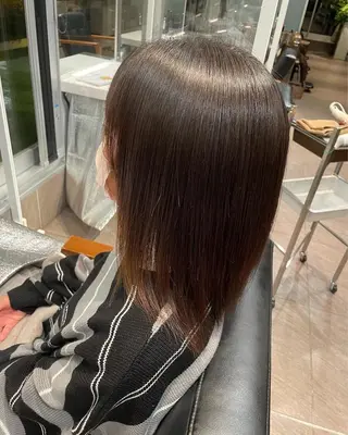 セミロング パーマ LOKAHI所属・小池 祐|髪質改善× 艶髪特化|のヘアスタイル