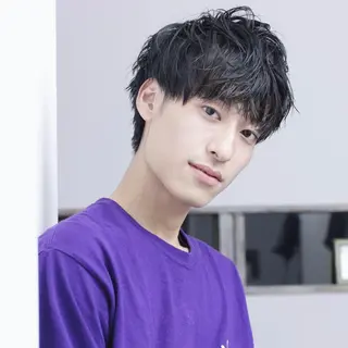 ショート パーマ メンズ ill副店長 立和田純也のヘアスタイル
