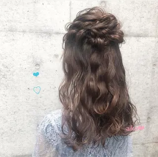 ミディアム カラー パーマ ヘアアレンジ apish aoyama所属・武 愛子の眉毛・アイブロウイメージ