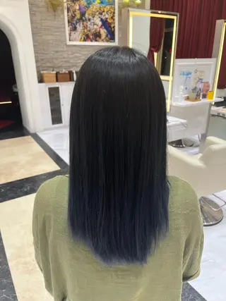 ロング ORANGEPOP新浦安所属・池田 彩香のヘアスタイル