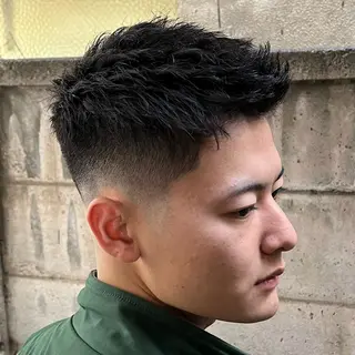 ショート メンズ 立川/メンズパーマ 厚進太郎のヘアスタイル