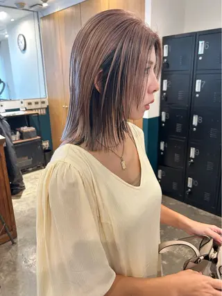 ミディアム カラー カラーリスト菅野 竜矢🌈のヘアスタイル