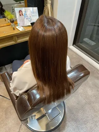セミロング 美容室amor所属・美髪 透明感カラーSotaのヘアスタイル