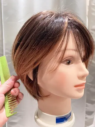 ショート macaron郡山 橋本洋志のヘアスタイル