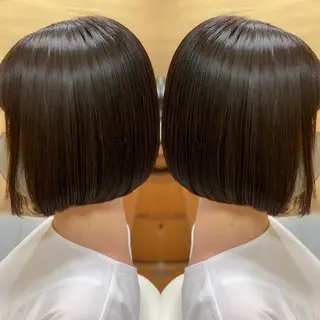 ショート 髪質改善/縮毛矯正 /ブリーチ矯正/岡部のヘアスタイル