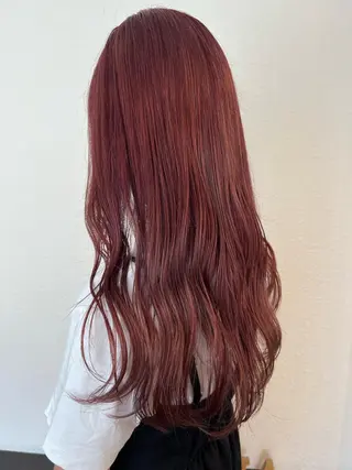 ロング カラー 名駅/艶韓国風ヘア miyabiのヘアスタイル