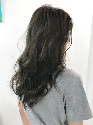 ロング カラー エクステ（レミー毛） NINEのヘアスタイル