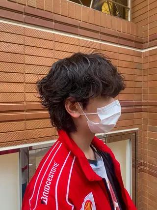 ショート パーマ メンズ 韓国メンズヘア専門 RYO 表参道/原宿のヘアスタイル