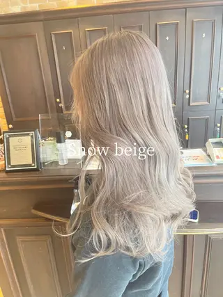 ロング 🧡ミルクティー/ レイヤー🧡ショウナのヘアスタイル