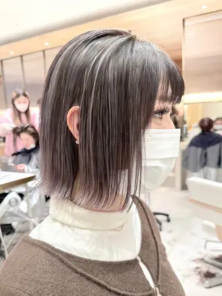 ミディアム カラー パーマ ヘアアレンジ レイヤーカット/ボブ /縮毛矯正✨大輝のヘアスタイル