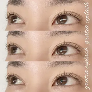 マツエク・マツパ gratia eyelash&nail所属・gratia みきのマツエク・マツパデザイン