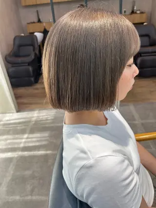 ショート カラー newi梅田🫧韓国 ヘア🫧sakiのヘアスタイル