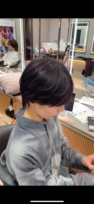 メンズ Lond Mirror所属・けいし　メンズカット ボブカットのヘアスタイル