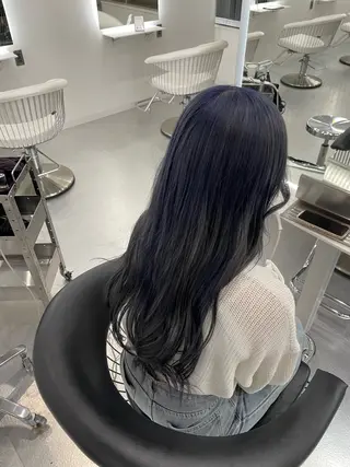 ロング カラー 野崎 孝章のヘアスタイル