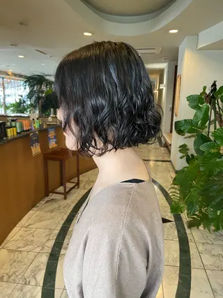 ミディアム パーマ ASAKURA所属・ASAKURA 美容室のヘアスタイル