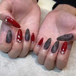 ネイル among アマン所属・lecoa_ kana／amongのネイルデザイン