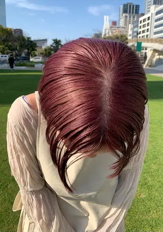 ショート カラー yuga/ パーマのヘアスタイル