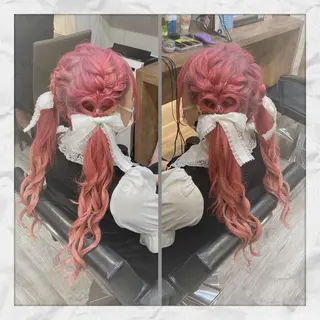 ロング ヘアアレンジ ヘアセット/着付け 𓇼 松本 夏美𓇼のヘアスタイル