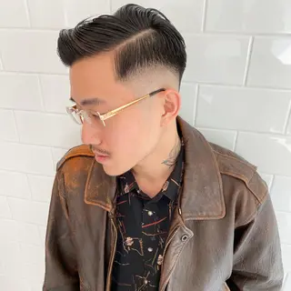 ショート カラー パーマ ヘアアレンジ メンズ キッズ ネイル マツエク・マツパ 中元 淳のヘアスタイル