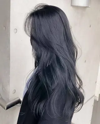 ロング ONYX 表参道所属・表参道/ハイライト 髪質改善ストレートのヘアスタイル