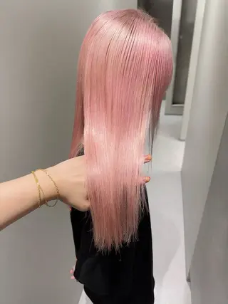 カラー VEGA天神 ブリーチのヘアスタイル