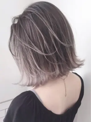 ミディアム カラー パーマ ヘアアレンジ 竹内ケンゴ🇰🇷 EIGHT藤沢のヘアスタイル