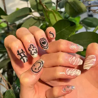 ネイル ☁️BLITZ 🎀笠原雪音🎀のネイルデザイン