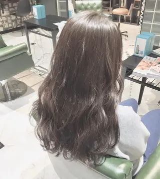 ロング カラー パーマ ヘアアレンジ tocca所属・毎月通える価格♪ 杉本真基のヘアスタイル