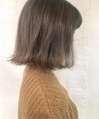 ミディアム カラー yuki hair所属・yuki watanabeのヘアスタイル