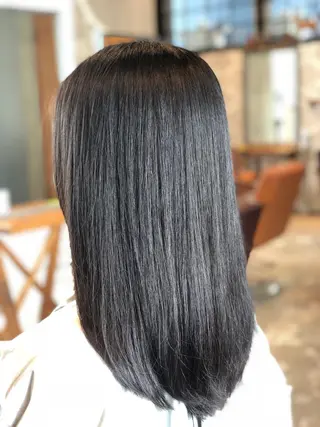 セミロング 寺田 警二のヘアスタイル