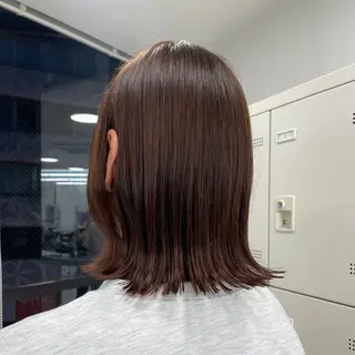 ミディアム MOE 福岡韓国ヘア✧︎のヘアスタイル