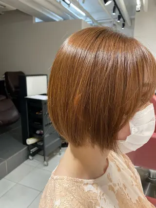 ショート equri×SHISEIDO所属・下田 希/レディースカットのヘアスタイル